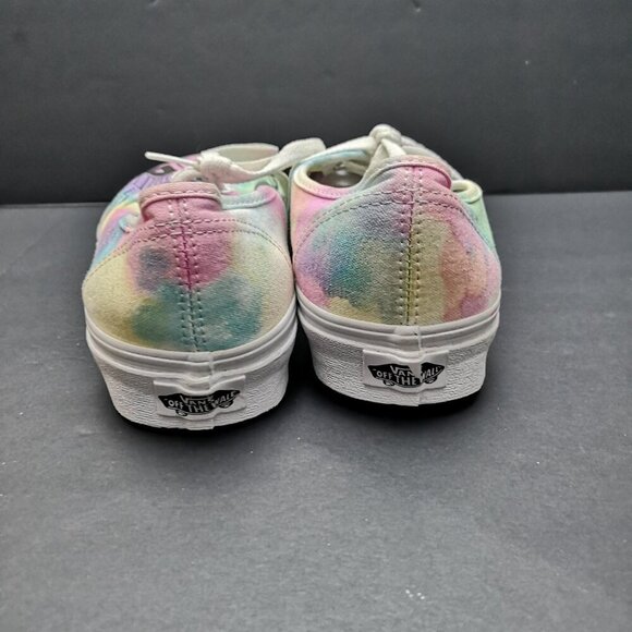 Vans Men's 8.5 or Ladies Size 10 Watercolor Unisex Hand Painted Canvas Sneakers - Picture 4 of 9